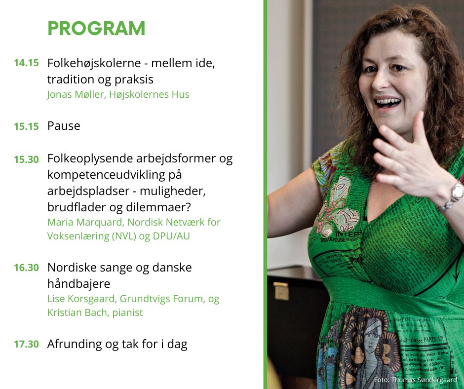 Kom med til konference om aftenskoler og studieforbund i de nordiske lande 🇩🇰🇳🇴🇸🇪🇫🇮

📅 Torsdag den 19. september 2024 kl. 9.30-17.30

📍 Vartov, Farvergade 27, 1463 København K

Se programmet, og meld dig til konferencen inden den 11. september👇

vifo.dk/arrangementer/…