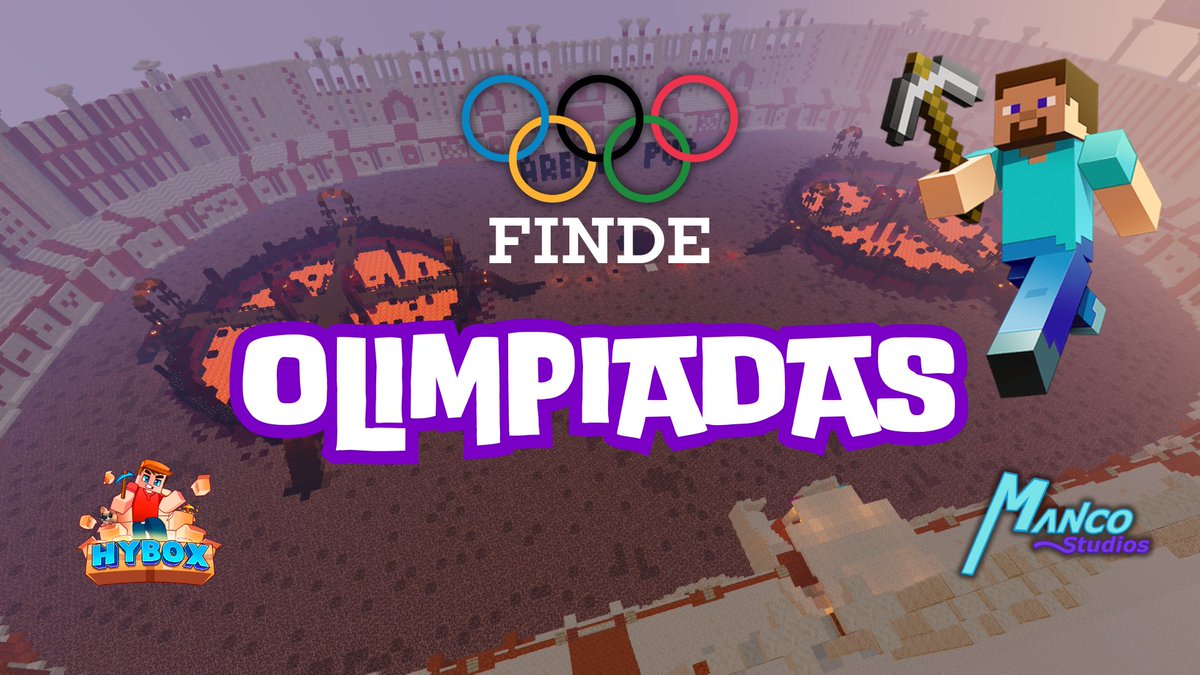 SABADO 31 DE AGOSTO Y DOMINGO 1 
- PVP 
- PARKOUR 
- MOB ARENA 
Elige el que más te guste. 
Discord: discord.gg/WVE6stER
Formulario: forms.gle/zF5xXEbQT5x4fA…… Gracias a
<a href="/HyboxNetwork/">Hybox</a>
por el server Idea Original por:
<a href="/sbalex07/">Maria⚘️🎮</a>
(Creadora de contenido oficial de MancoStudios)