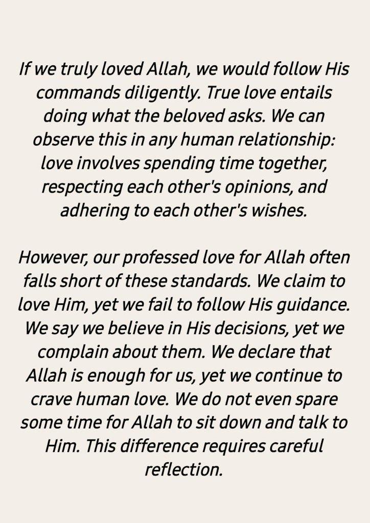 javaria__ilyas's tweet photo. Do we truly love Him, or are we deluding ourselves? https://t.co/sBQETjH5eR