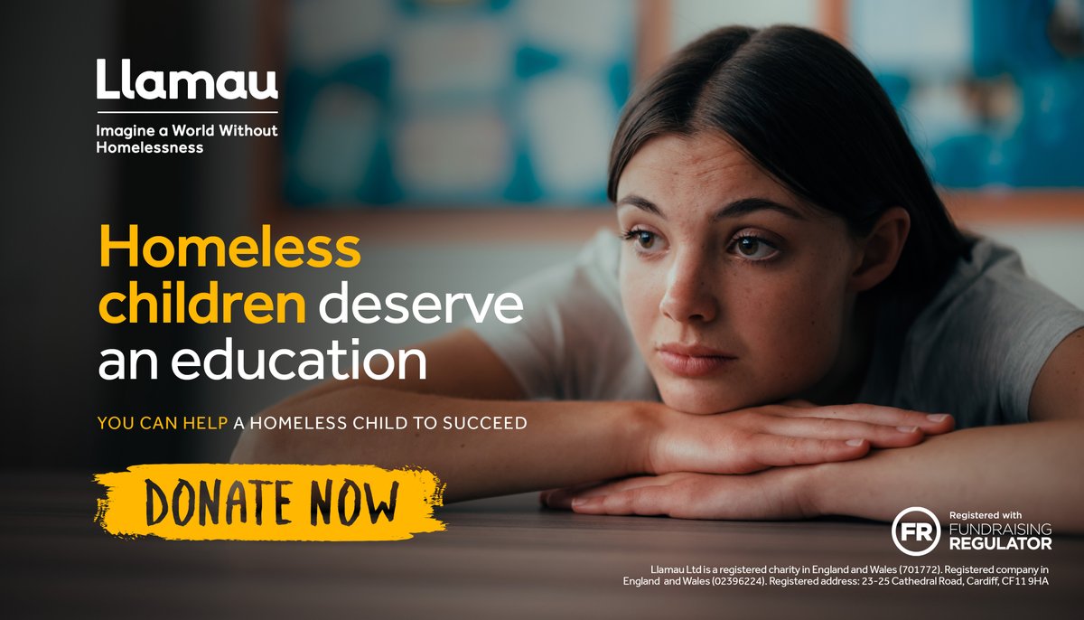 Imagine trying to concentrate on your first day in school when you know you don’t have a safe place to go home to. Donate £20 today and you can ensure that no child has to miss out on their education because of homelessness: ow.ly/1irn50T4N5n