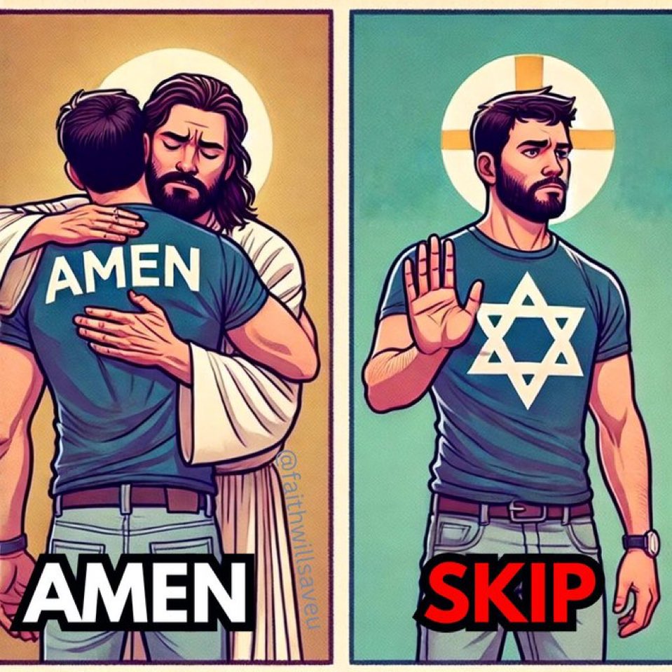 Adam_FaithfulM's tweet image. Don't skip on Jesus.

You have only ONE chance in this life.