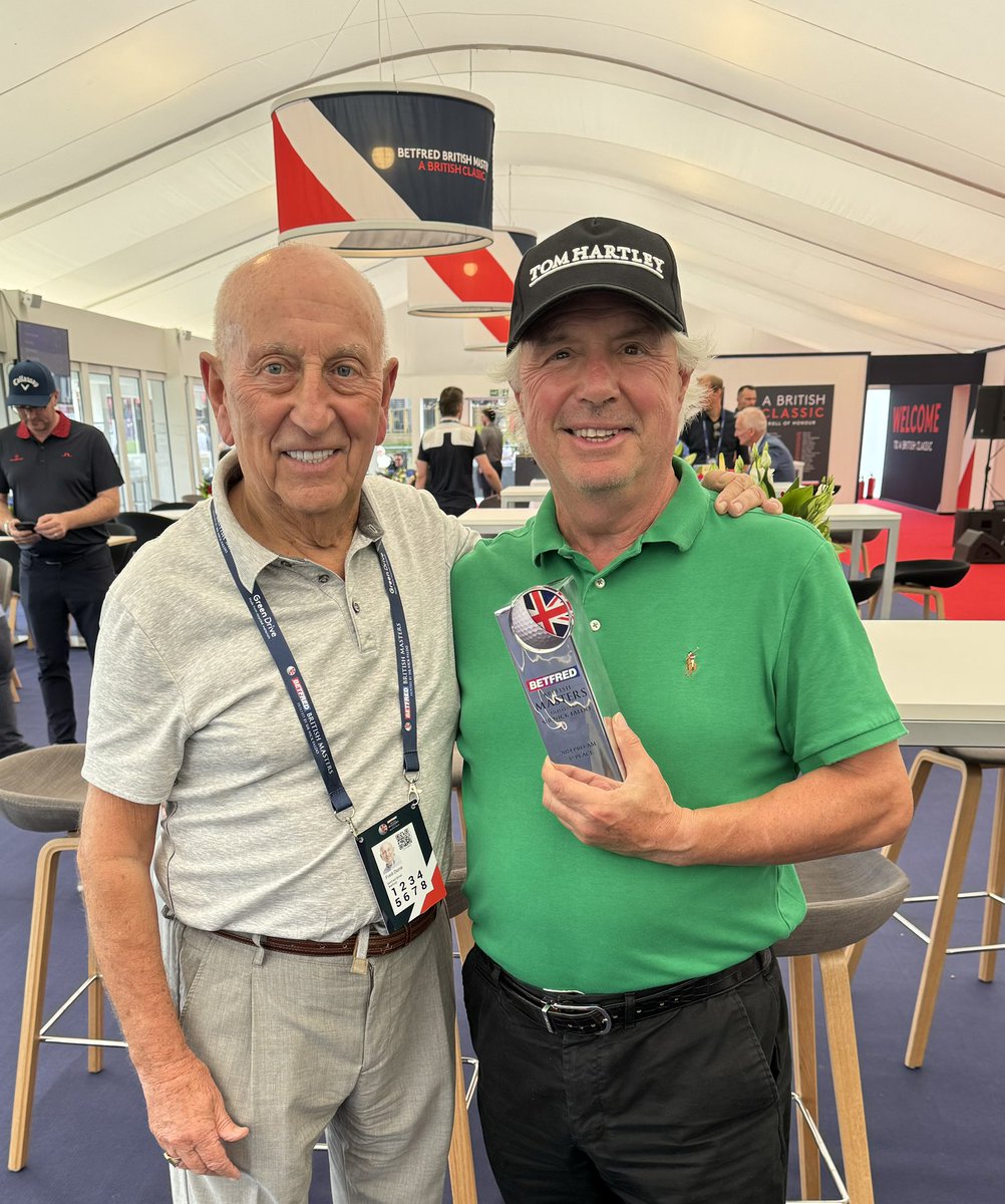 tomhartleycars's tweet photo. Great morning ⛳️🏌️‍♂️@TheBelfryHotel @british_masters pro am hosted by @NickFaldo006 disappointing 3rd tho enjoyed nice to be presented with my trophy from my friend & boss @Betfred  guys you need to come to this great event starting from today till Sunday all the best golfers from Europe I hear !! 

#th
#timeout
#thebelfry