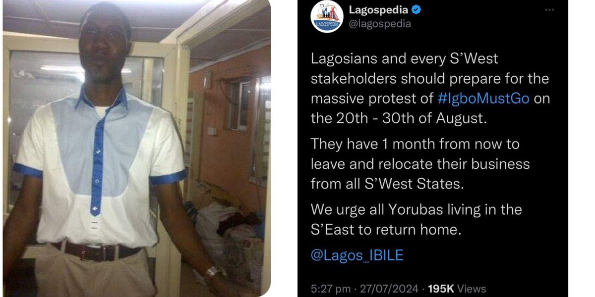 NaijaTrend_1's tweet image. Nigerian Tweeps Call For Arrest Of Lagospedia Handler Over #IgboMustGo Agenda Amid Poisoning Threat By Canadian-based Woman.