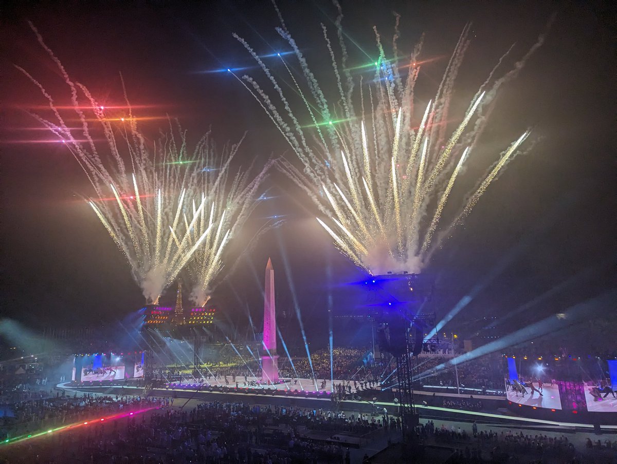 Spectacular start to Paris' maiden Paralympic Games. Time for the sport to begin #Paris2024