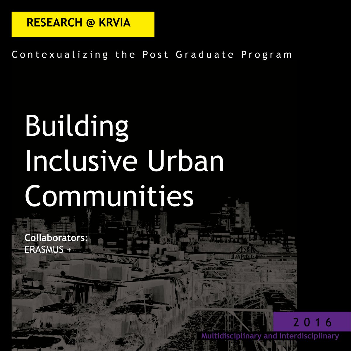 KrviaNews's tweet image. KRVIA Research and Development Cell  
Building Inclusive Urban Communities 

#krvia #krviaresearch #krviamasters #postgraduatestudies #urbandesign #urbanconservation #researchtimeline #designcell #mumbaicity #urbanstudies #urbanism #contextinquiry