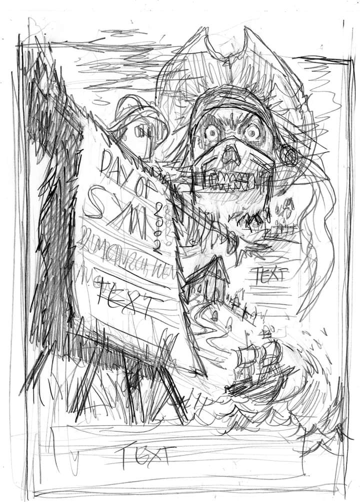 FatRobotDraws's tweet photo. Dr Syn is one of my favourite swashbucklers, so it was a pleasure to work on this promo artwork for this year's Day of Syn Festival!
#DrSyn #AliasTheScarecrow #RomneyMarsh #Smugglers #Swashbucklers #PatrickMcGoohan #PeterCushing #CaptainClegg #NightCreatures #RussellThorndike https://t.co/KMOinzpYiv