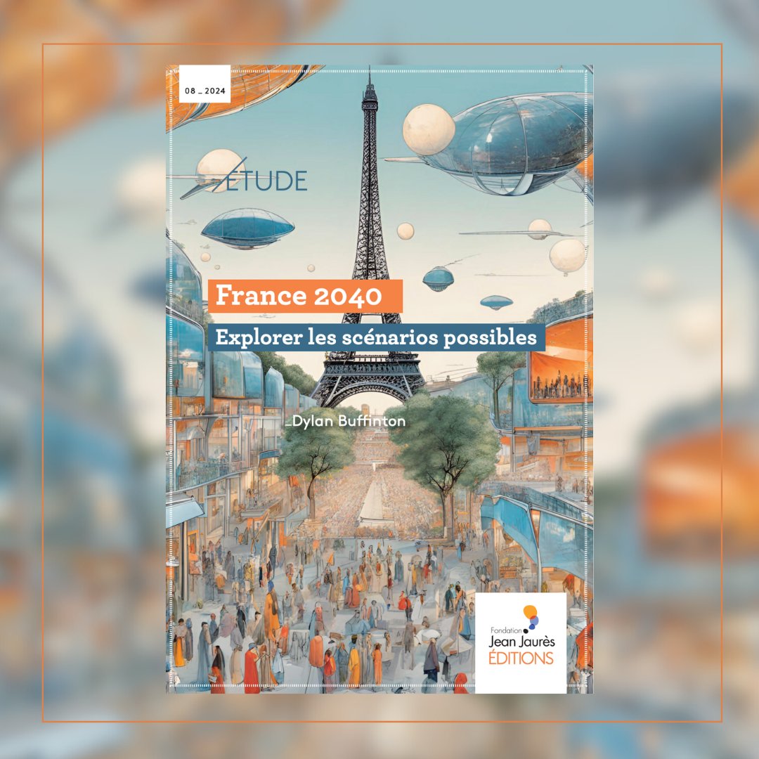 📙 Comment dessiner un futur désirable qui redonnera l'envie d'agir ?

<a href="/Dylan_Bftn/">Dylan Buffinton</a> réalise l'exercice de prospective concernant la France en 2040 et les différents scénarios possibles. À découvrir sans plus attendre ⤵️
jean-jaures.org/publication/fr…