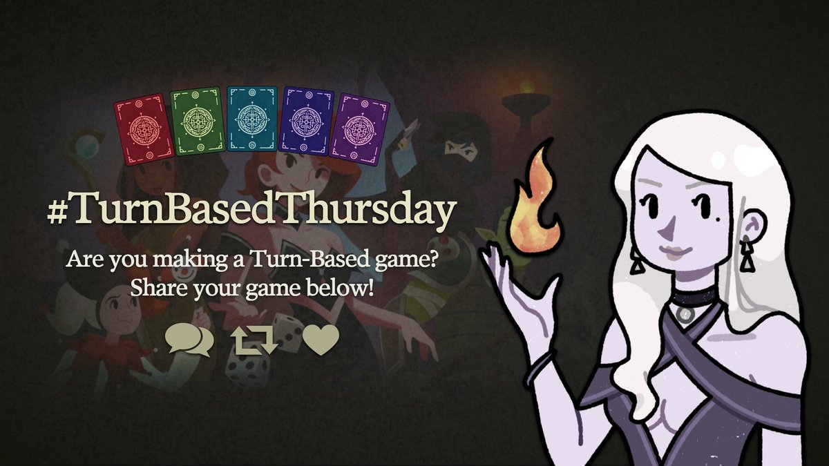 Super excited to be this week's official #TurnBasedThursday host 🦆

Crafting a turn-based game? 
#IndieDev Reply to this post and show off your game! 

Turn-based lovers, check out the amazing games in the replies and show some love! ❤️🔁💬
