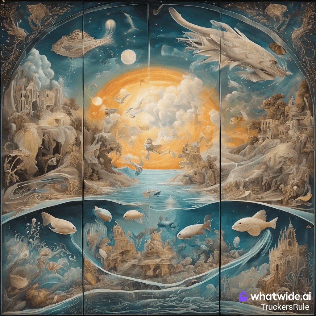 TruckersRule's tweet photo. Illusionist at work. 
🌅✨ Who needs a vacation when you have a masterpiece like this?

Creative masterpieces  like this one can be created @Whatwide.ai! Go ✔️ ✅️ 🛫 

#ArtEnthusiast 
#Inspiration 
#Wanderlust 🖼️🌊 https://t.co/9mNY0iEFaq