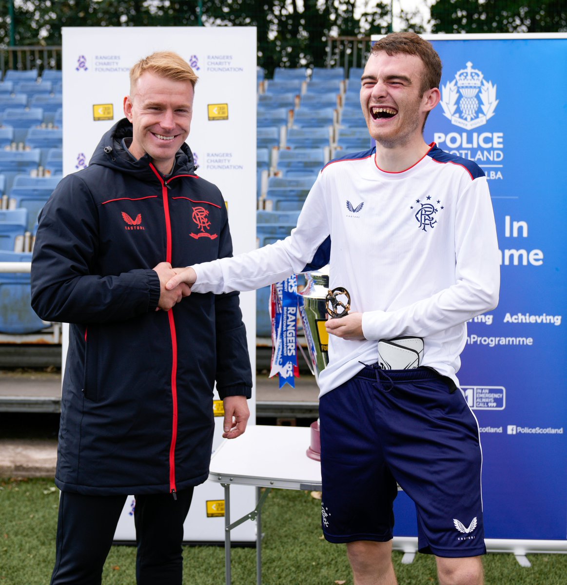 Rangers Charity Foundation tweet media