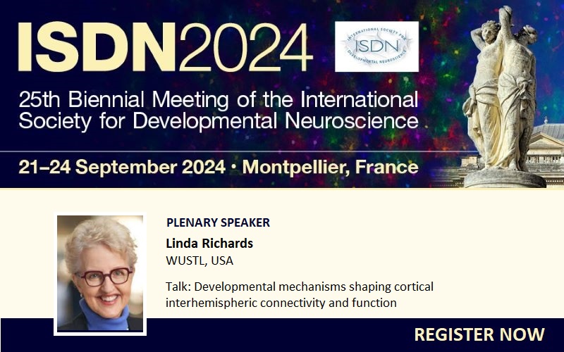 ISDN 2024 Conference (@isdnconference) on Twitter photo Can’t wait to hear Linda Richards <a href="/RichardsNeuro/">Linda Richards</a> plenary talk - Developmental mechanisms shaping cortical interhemispheric connectivity and function - at #ISDN2024
More than 40 expert speakers line-up for a fantastic programme.
Register now at bit.ly/ISDN2024 Can’t wait to hear Linda Richards <a href="/RichardsNeuro/">Linda Richards</a> plenary talk - Developmental mechanisms shaping cortical interhemispheric connectivity and function - at #ISDN2024
More than 40 expert speakers line-up for a fantastic programme.
Register now at bit.ly/ISDN2024