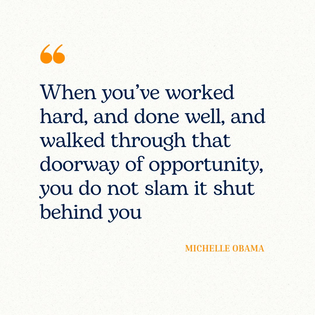 Become a catalyst for change wherever you go. Create opportunities for others and be the blessing that they pray for.