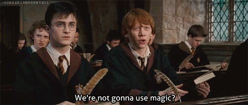 PotterWorldUK's tweet image. That awkward moment when you walk into your classroom after an intense summer of obsessing over Harry Potter.