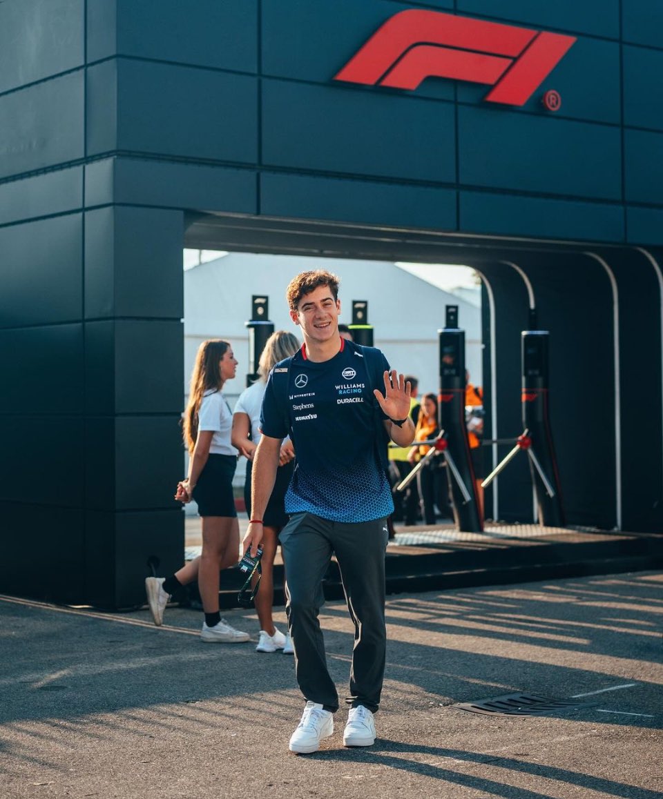 girlscars01's tweet image. There he is at  #ItalianGP for the first time a a #F1driver!!! #FrancoColapinto!

#Follow us for more news at
@velonews01 

📸Williams