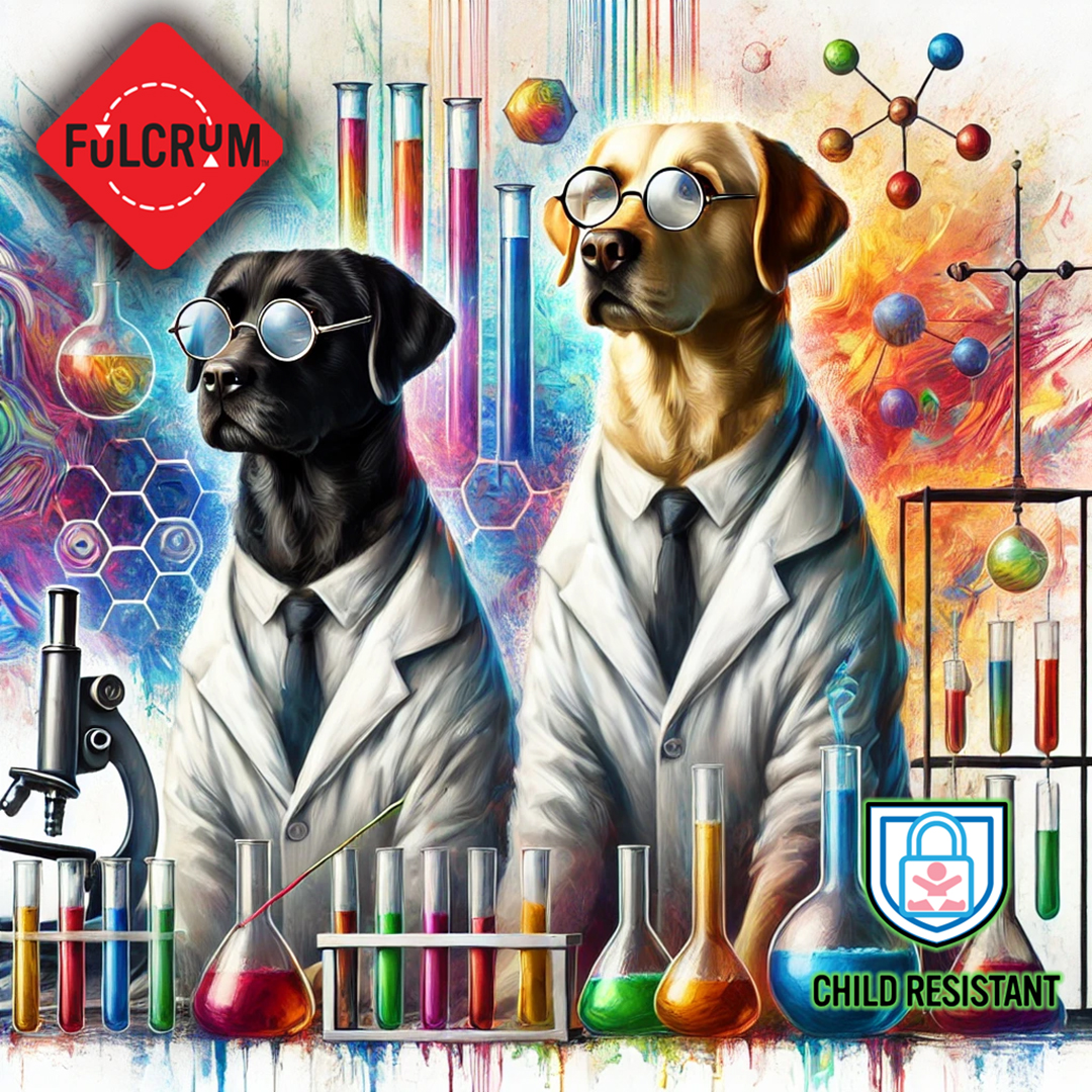 FulcrumTradeCo's tweet image. ๐พ Fulcrum Trading Company: Bucky and Max are on the case! โ๐ฌ๐โ Our dynamic duo of lab testers ensures our tubes are not just child-resistant but Lab-proof too. Certified, state-compliant, and tested by the best in the business! ๐๐งช #LabTested #ChildResistant #FulcrumTrading