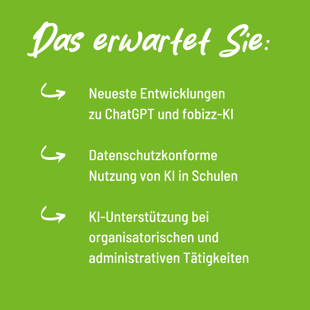 Neugierig geworden? 
Dann  nehmen Sie gerne am 19. September am kostenfreien Webinar „ChatGPT und KI-Tools für Ihre Schule“ teil. 
Gerade zum Start des neuen Schuljahres widmen sich viele #Lehrkräfte dem Thema „Künstliche Intelligenz“ – wie man #KI im Unterricht sinnvoll einsetzt