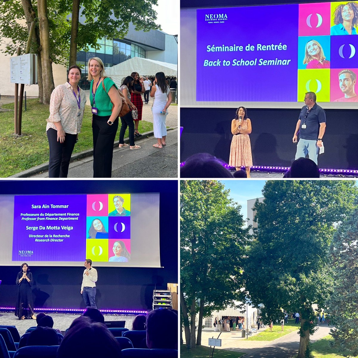 Sophie__Gay's tweet photo. C’est la #rentrée @NEOMAbs ! En attendant (avec impatience) nos étudiants, lancement de l’année 2024/25 par @delphmanceau sous un magnifique ☀️ normand. #bepassionateShapethefuture @davesne_celine @dgallot https://t.co/7rgCzlW6yA