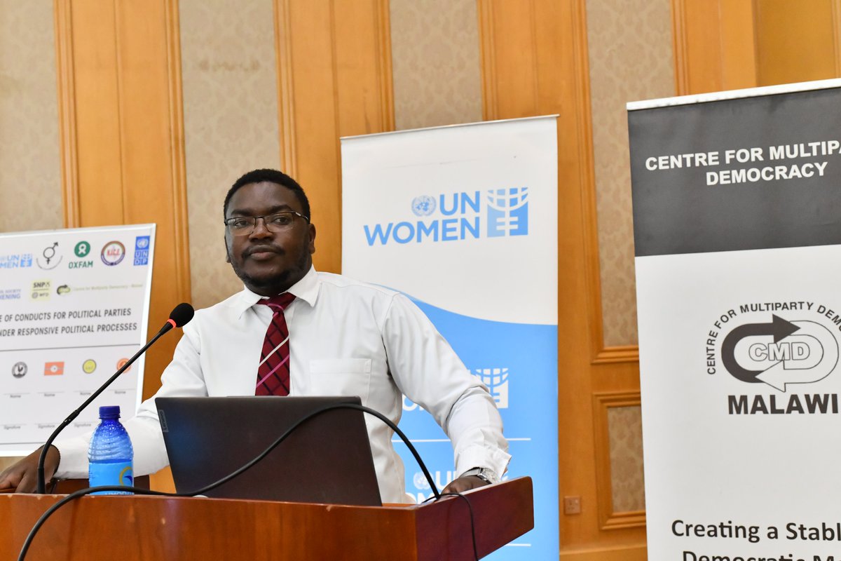 2⃣The 🇲🇼Code of Conduct for Political Parties promotes:

♀️ #gender equal standards at primary elections

🗳️ supports participation of women in politics and,

🛑addresses violence against women in elections/politics