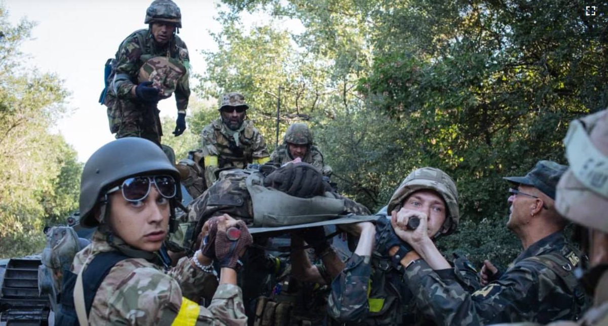 On this day in 2014, while hundreds of Ukrainian troops in the town of Ilovaisk were surrounded by the Russian Army (that the Kremlin still denied was there), Putin offered a “humanitarian corridor for besieged Ukrainian soldiers in order to avoid senseless victims,”

Ukrainian