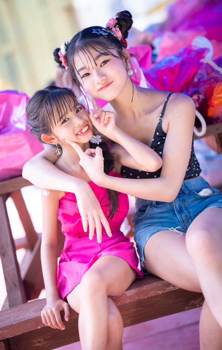 のんりずペア写（JS6&JS3）🥰【掲載確認済】 #OGピンクのん #Colors