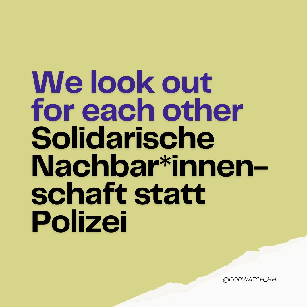 📝 Am Mittwochnachmittag (21.08.24) kam es erneut zu einer Eskalation von #Polizeigewalt. Wir haben den Fall dokumentiert &amp; fordern weiterhin eine sofortige Auflösung der sog. ‚Task Force Drogen‘ und ein Ende der polizeilichen Belagerung St. Paulis. 📢 #CopwatchHH