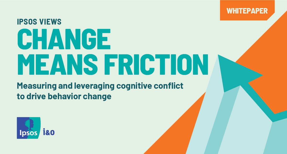 We maken dagelijks keuzes, sommige makkelijk, andere moeilijk. Moeilijke keuzes? Dat is cognitief conflict! Nieuwe info die botst met je overtuigingen. Ontdek hoe dit leidt tot betere keuzes &amp; verandering! Lees meer in het Ipsos Views paper! 👉 ipsos.com/en-nl/change-m…