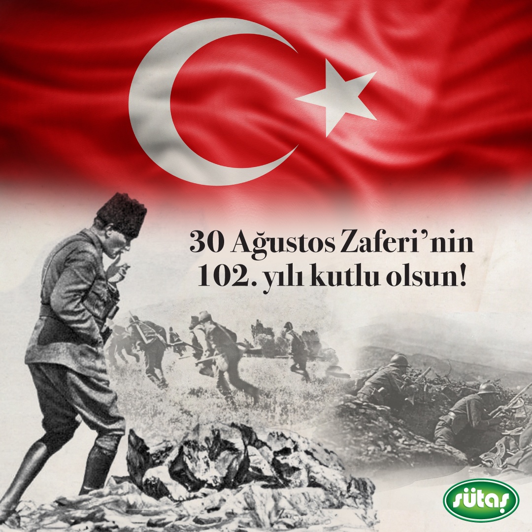 Bağımsızlık ve özgürlük mücadelemizin dönüm noktası 30 Ağustos Zaferi’ni coşkuyla ve gururla kutluyor, bu büyük zaferi bizlere armağan eden Ulu Önderimiz Mustafa Kemal Atatürk’ü, Milli Mücadele kahramanlarımızı, şehitlerimizi ve gazilerimizi rahmet, minnet ve şükranla anıyoruz.