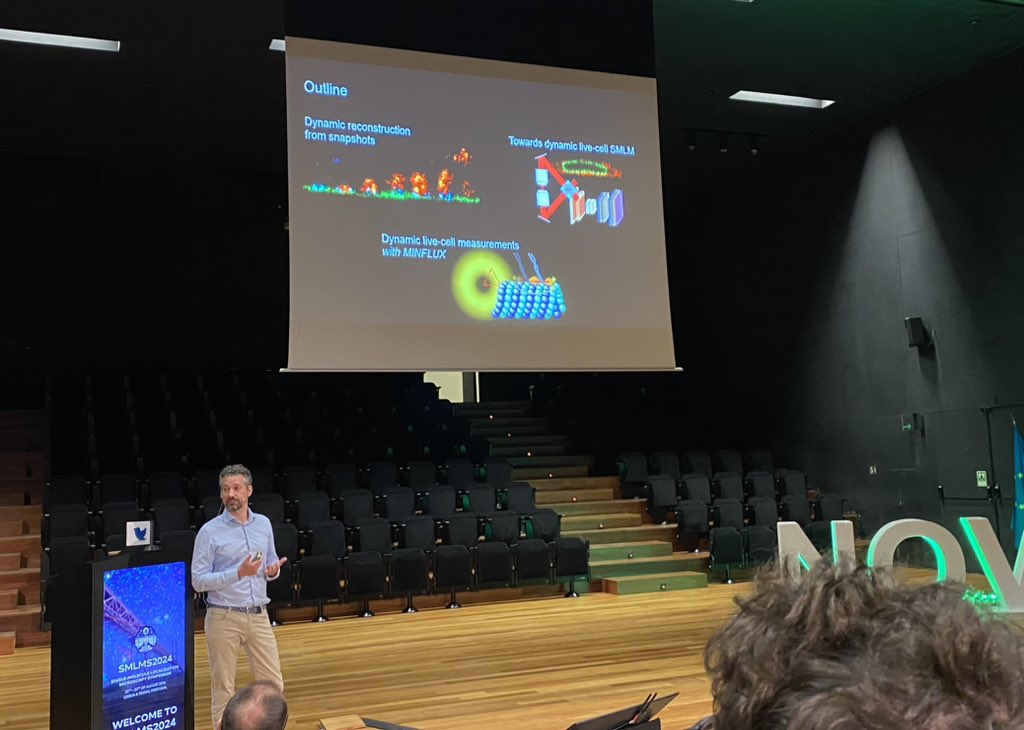 Karine MONIER (@kmonier007) on Twitter photo Nice talk from Lisboa with <a href="/JonasRies/">Jonas Ries</a> #SMLMS2024 presenting super-resolution microscopy implemented to study dynamics in cell biology. Nice talk from Lisboa with <a href="/JonasRies/">Jonas Ries</a> #SMLMS2024 presenting super-resolution microscopy implemented to study dynamics in cell biology.