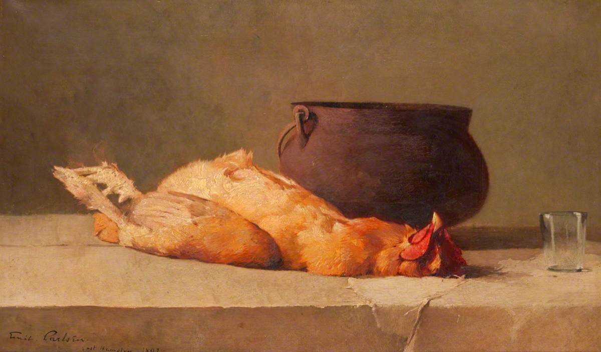 Today's #OnlineArtExchange is still life for The Shape of Things: Still Life in Britain <a href="/PallantGallery/">Pallant House Gallery</a> 
We've selected a stunning still life by the Danish born, American Impressionist painter Emil Carlsen which features in our exhibition 'Wonder' curated by <a href="/alisonjfwatt/">Alison Watt</a>
