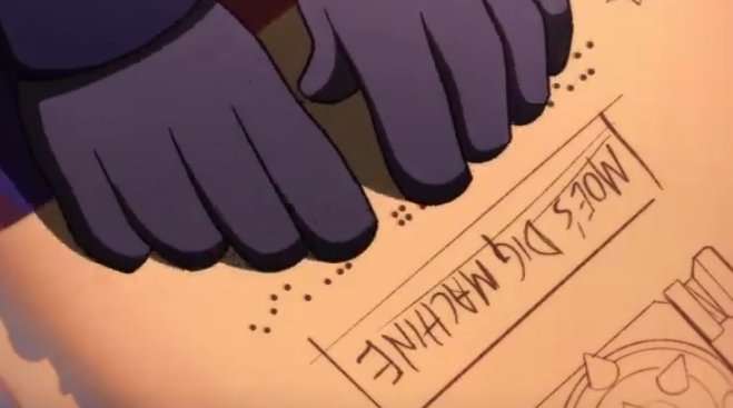 Anyone blind arround here to translate this braille for me?