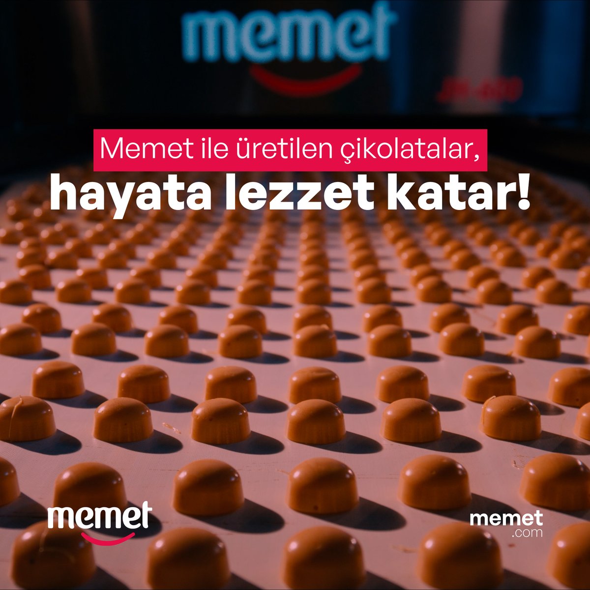 Chocolates made with Memet may distract you with their flavor.
Memet ile üretilen çikolatalar, hayata lezzet katar!
.
.
.
💻memet.com
📲 +90 (332) 502 20 02
📞+90 (332) 502 20 01
📧info@memet.com
.
.
.
#memet #memetmakina #çikolatakalıplamahatları