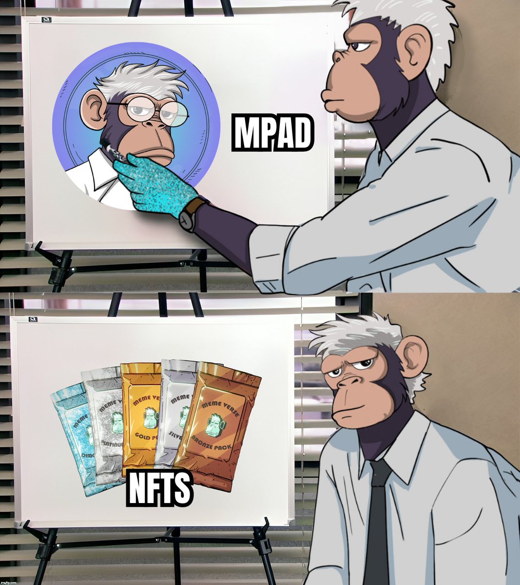 Its SIMPLE... If you bought MPAD then you're a MEMBER baby!!! 💵

Get ready to MINT your Memeverse Member Pack like a real Degen 😎