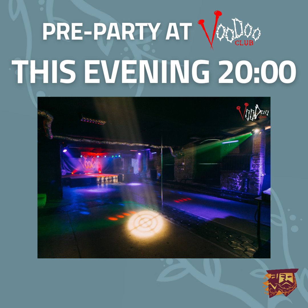 As a reminder, #SGJ24 pre-party is this evening starting 20:00 👀
We are meeting at Voodoo Club, al. Prymasa Tysiąclecia 48A (maps.app.goo.gl/4qSq5kQR8MM9ty…) to enjoy live music by Sylwia Smalec and VJ Fraktal 🔥
The pre-party is an opportunity to meet fellow participants, but we are