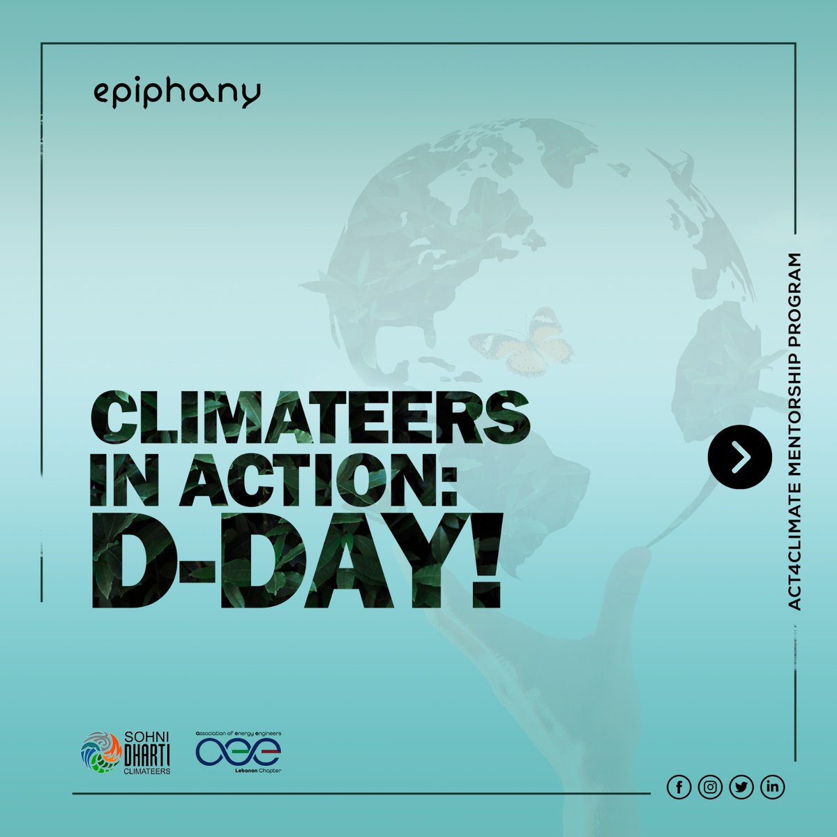 Yesterday, our Climateers took the spotlight on Demo Day, presenting their innovative climate action projects! 

We're excited to share a glimpse of their inspiring work and the incredible efforts they've put in over the past 8 weeks. 

#Act4Climate #ClimateAction