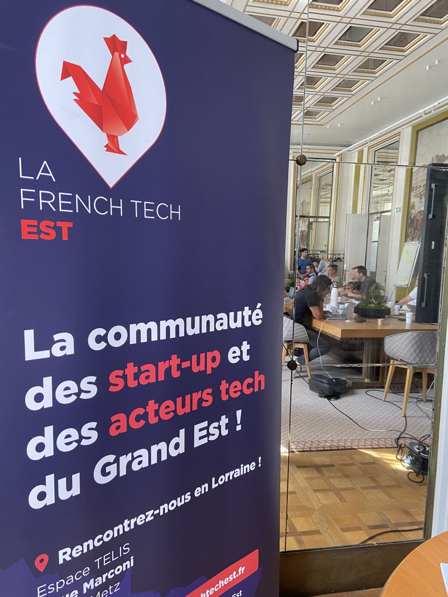 inspire_metz's tweet photo. La @FrenchTech_Est fait sa rentrée ! Une journée dans les locaux d'@inspire_metz pour se retrouver et échanger sur la stratégie de l’association en matière d’innovation. @CedricGouth https://t.co/5jePsAvL6c
