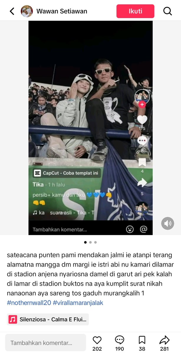 BaseBDG's tweet image. Plot twist euy ceweknya udah punya suami sama udah punya anak

tt Wawan Setiawan