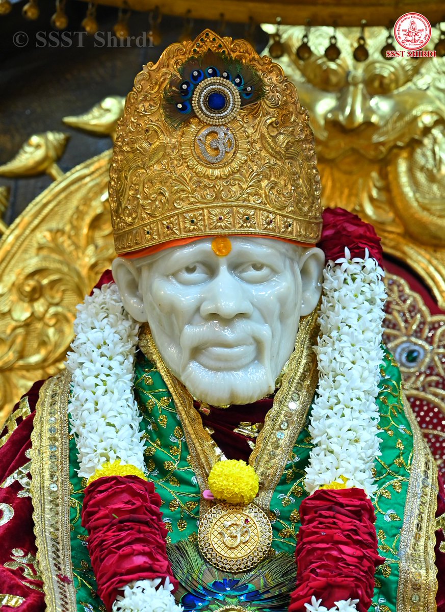 SSSTShirdi's tweet photo. *!! ॐ साई राम !!*
*श्री साईबाबा संस्थान वि��्वस्त व्यवस्था,शिर्डी*
*!! ॐ Sai Ram !!*
*Shri Saibaba Sansthan Trust, Shirdi*
≈≈≈≈≈≈≈≈≈≈≈≈≈≈≈≈≈
 *आरती :-धुपारती* 
*गुरुवार २९ ऑगस्ट २०२४*    
*Aarti :- Dhooparti*
*Thursday 29 Aug 2024* https://t.co/9yBvyNTJsZ