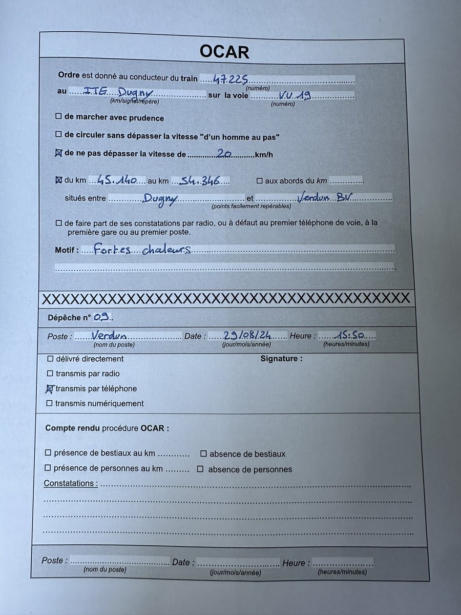 Visiblement je ne suis pas le seul à avoir chaud, la VUTR aussi 😅