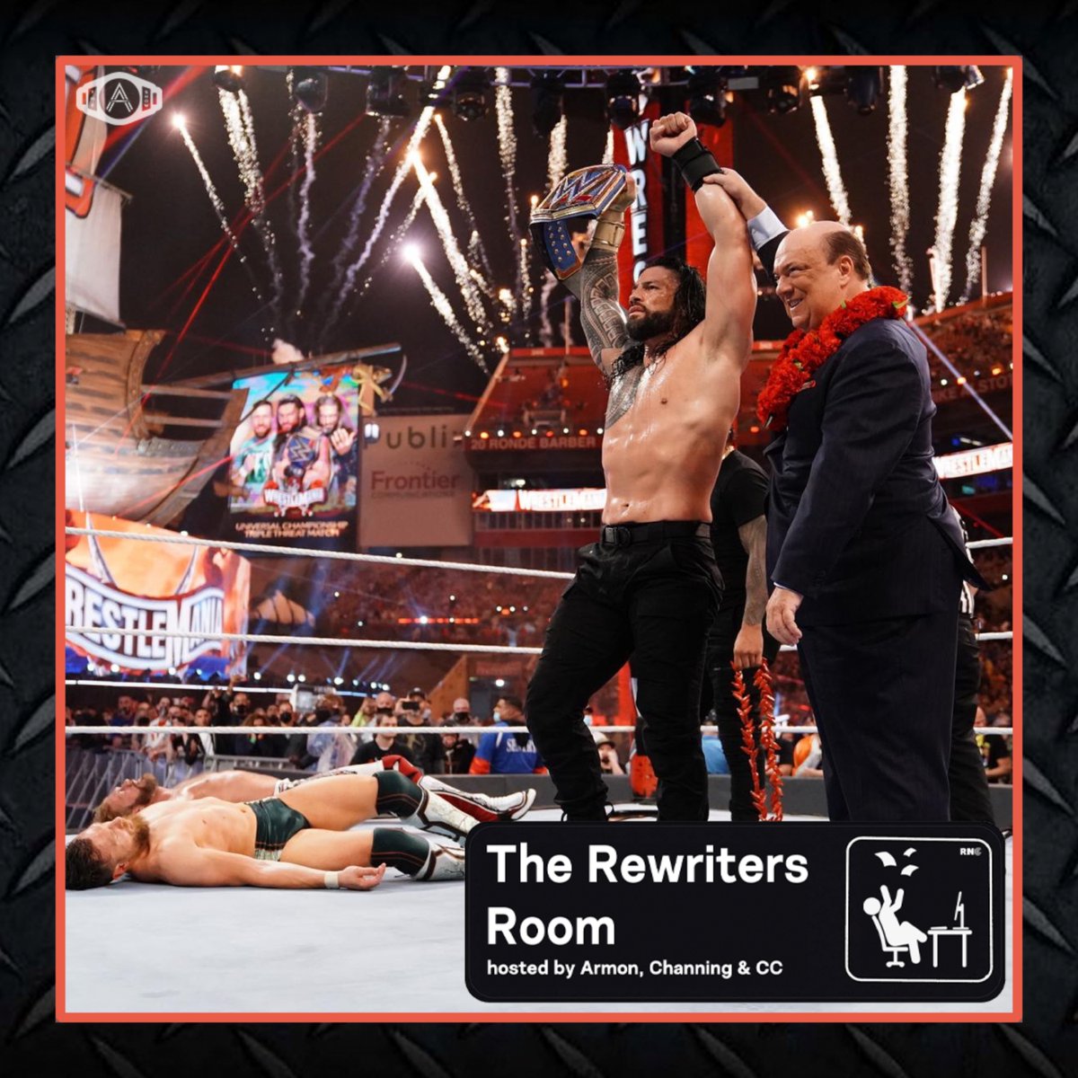 SMASH 'EM, STACK 'EM, PIN 'EM!

<a href="/armonsadler/">armon</a> <a href="/grandpachann/">McDreamy</a> <a href="/lilquixote/">Tyshawn</a> land at WrestleMania 37 on their Roman Rewrite journey, discussing the main event between Bryan &amp; Edge. Also: Judgment Day, Wyatt6, and more.

Listen: linktr.ee/theashowrnc
Subscribe: patreon.com/theashowrnc