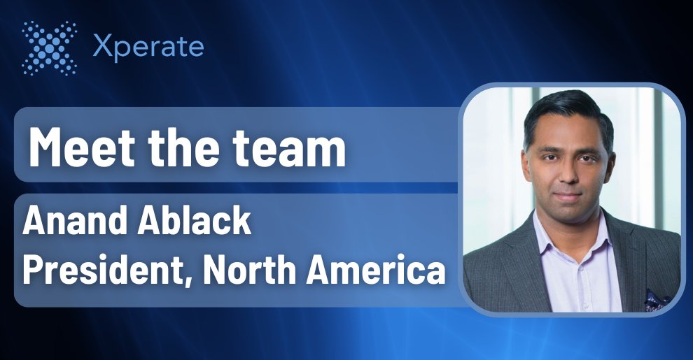 In the latest edition of Xperate’s "Meet the Team" series, we spoke with Anand Ablack, President of our North American operations.

Read in full here: bit.ly/3MqZx7S

#xperate #legaltech