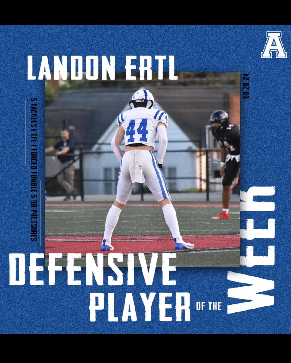 The Offensive and Defensive players of the week for <a href="/ArabFBall/">ArabFootball</a> <a href="/drew_poosh2/">Drew Puccio</a> <a href="/LandonErtl/">Landon Ertl</a>