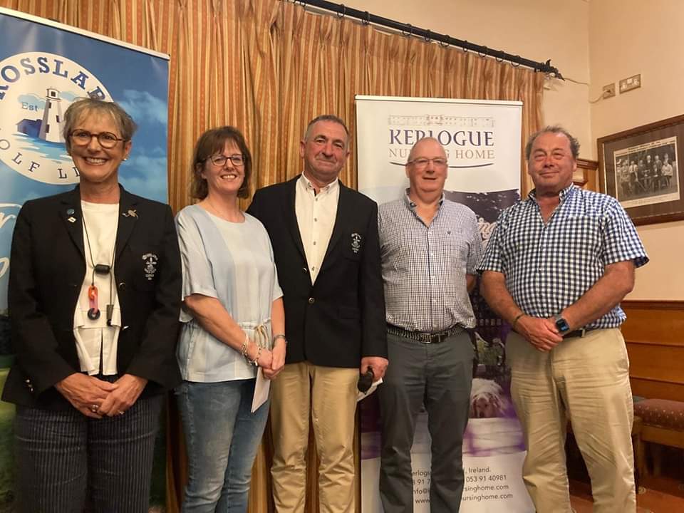 Rosslaregolf's tweet photo. Another of our most favourite annual events is the Kerlogue Cup which was kindly sponsored by Philip & Paula Stafford over the weekend. 

Congratulations to all the prizewinners!⬇️

1. Kevin Foran & Siobhan Redmond - Club Members (Overall Winners)
2. Alan & Bernadette Cuddihy - Club Members (RUP)
3. Dermott Kelly & Philomena Keating - Club Members
4. Fergal Hopkins & Gemma Farrelly - Club Members

#rosslaregolflinks #linksgolf
