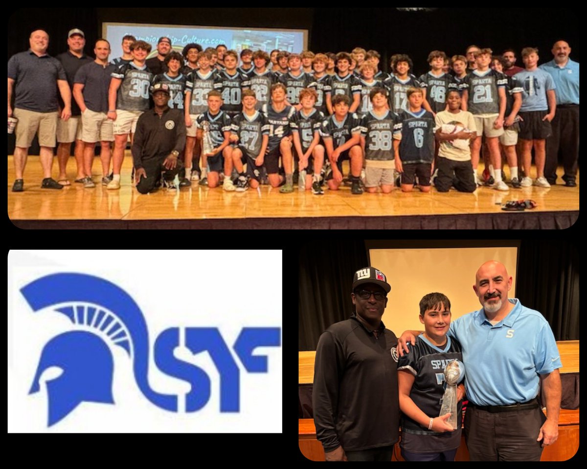 Dr. Richard Tomko (@garfieldsuper_) on Twitter photo Thank you <a href="/Dr_Lazzara/">Edward Lazzara</a> and Championship Culture for meeting with the 8th grade Sparta Football squad to discuss positive mindset and the importance of academics. Special insight from #85 of the Giants Stephen Baker about perseverance
<a href="/wespeakvictory/">Championship-Culture Take Action!</a> <a href="/_NJAEL_/">New Jersey Association of Educational Leaders</a> <a href="/Stephen73352681/">Tdmaker85</a> Thank you <a href="/Dr_Lazzara/">Edward Lazzara</a> and Championship Culture for meeting with the 8th grade Sparta Football squad to discuss positive mindset and the importance of academics. Special insight from #85 of the Giants Stephen Baker about perseverance
<a href="/wespeakvictory/">Championship-Culture Take Action!</a> <a href="/_NJAEL_/">New Jersey Association of Educational Leaders</a> <a href="/Stephen73352681/">Tdmaker85</a>