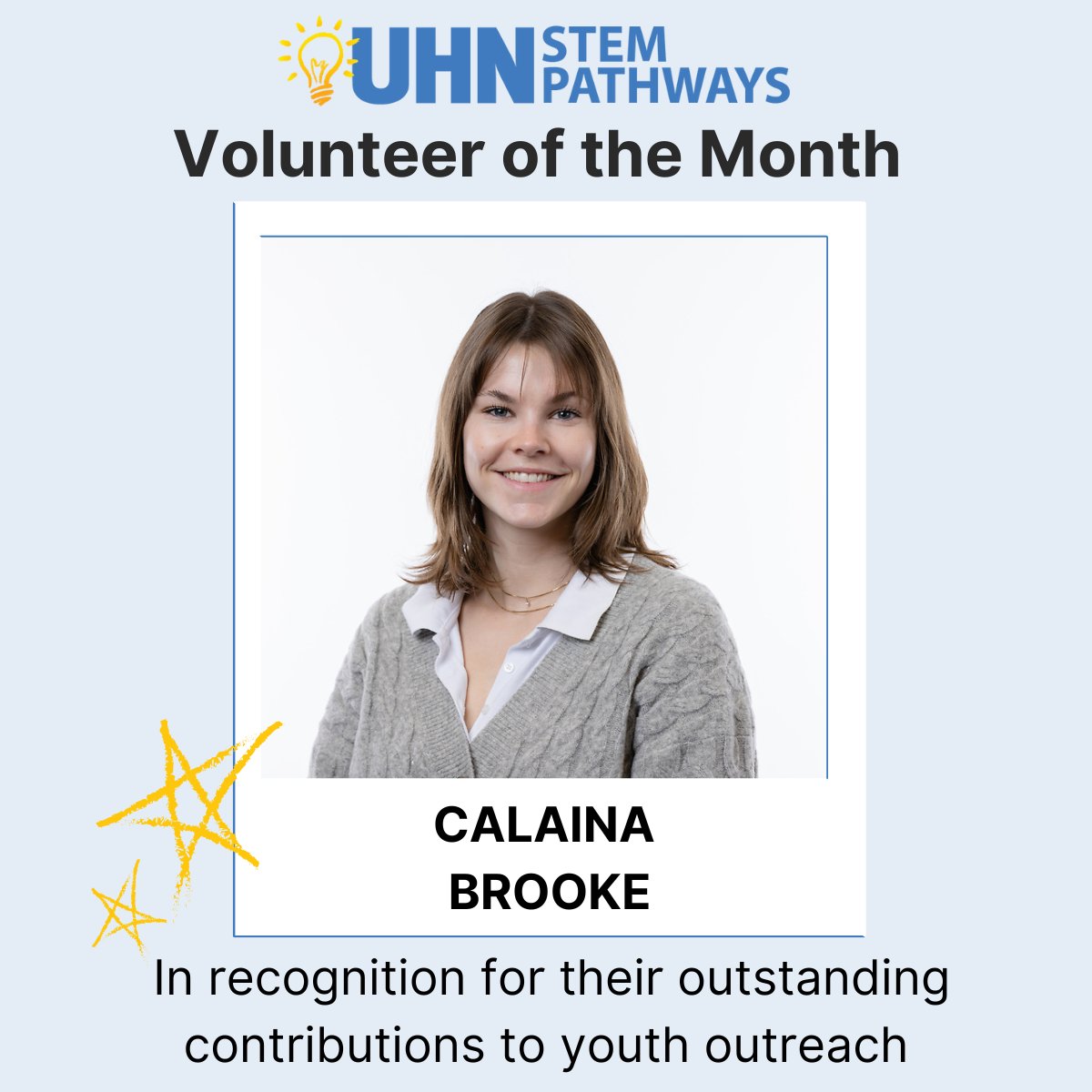 UHN STEM Pathways tweet media