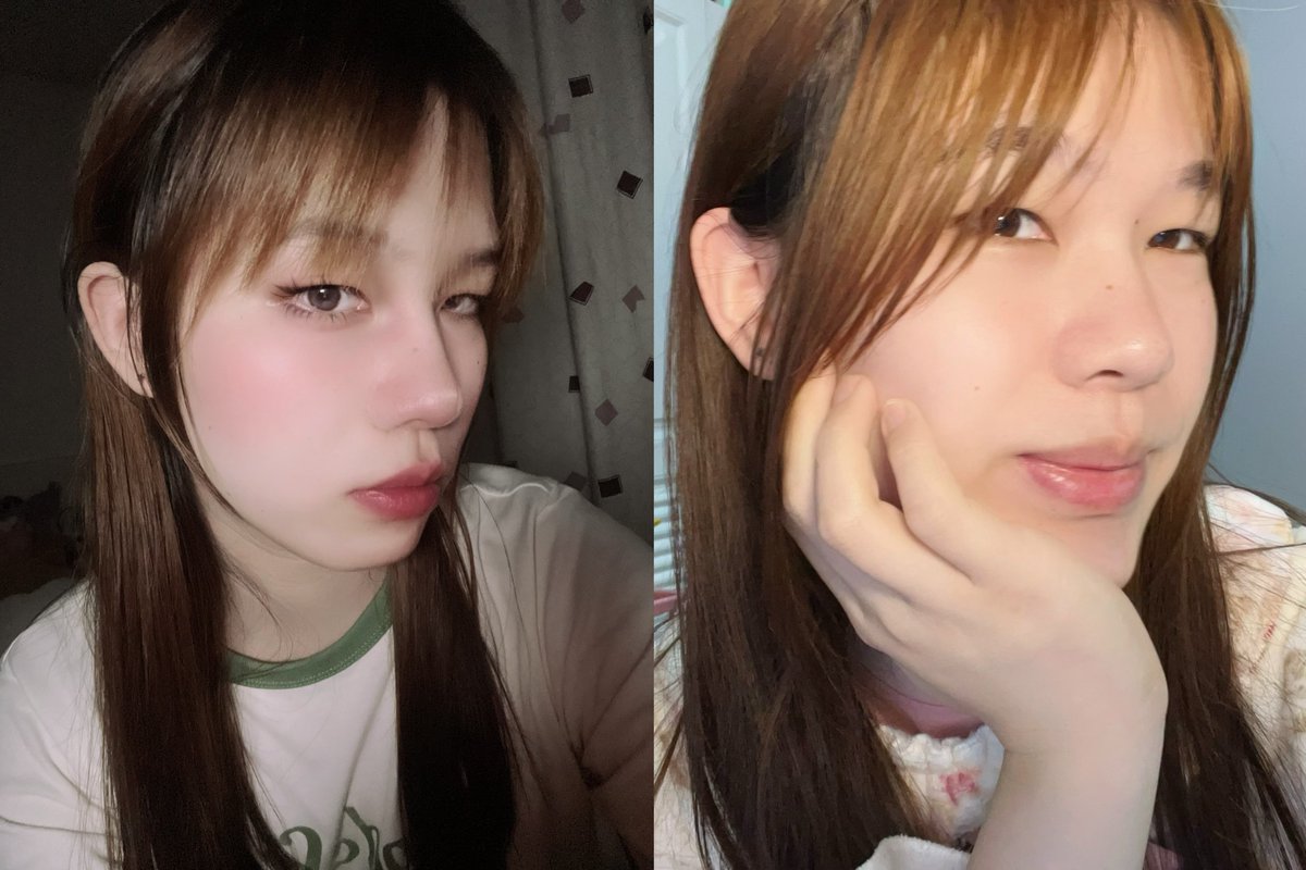 cutemianye's tweet photo. 停药的变化���明显了。天天造谣说hrt没用的人不知道安的什么居心..
面部脂肪平滑度、柔和的轮廓，大腿的圆润的肉感。全都是能直观感受到的。
我现在对比以前的照片感觉就是：不管用多重的滤镜，磨怎样的皮，都去不掉自己现在那浓重的4i长发男的气质…死了算了 https://t.co/c1wJxecy99