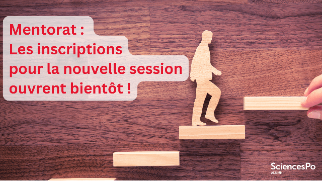 [Évènement] Après le succès de ses deux premières sessions de #mentorat entre alumni, Sciences Po Alumni est heureux d’annoncer l’ouverture d’une nouvelle session ! Rendez-vous ce lundi 02/09 à 12h pour l’ouverture des inscriptions !
Informations➡️bit.ly/3Mr0pcE