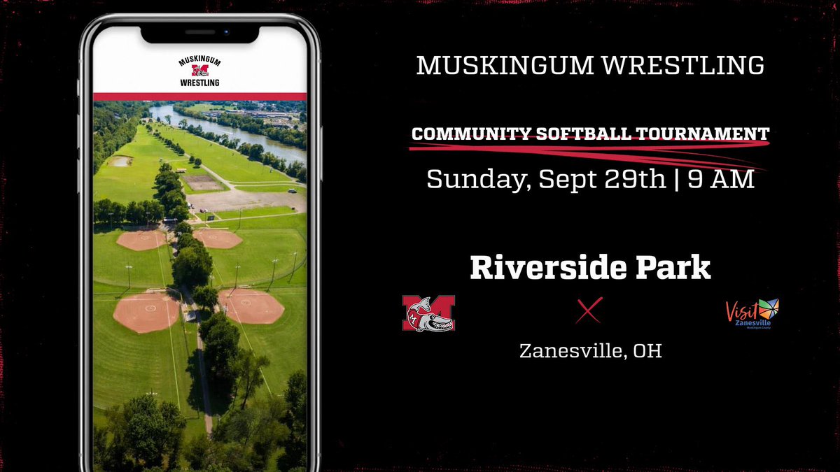🚨Mark Your Calenders

We will host our 2nd community softball tournament on Sunday, September 29th! Register now ‘til 9/26. 

$50 for friends, family, and alums. 
$15 for Current Muskingum Students, 

guarantees, at least 3️⃣ Games, Lunch, and T-Shirt 👉🔗in bio for registration!