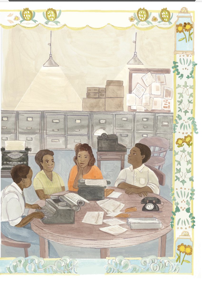 KlausFluggePr's tweet image. "Mastering the art of centring figures on the page was a significant  learning curve. Whether through colour or composition, I aimed to ensure each figure was at the centre of their story." NEW #KlausFluggePrize shortlist blog Angela Vives Q&amp;amp;A #picturebook
klausfluggeprize.co.uk/2024/bright-st…