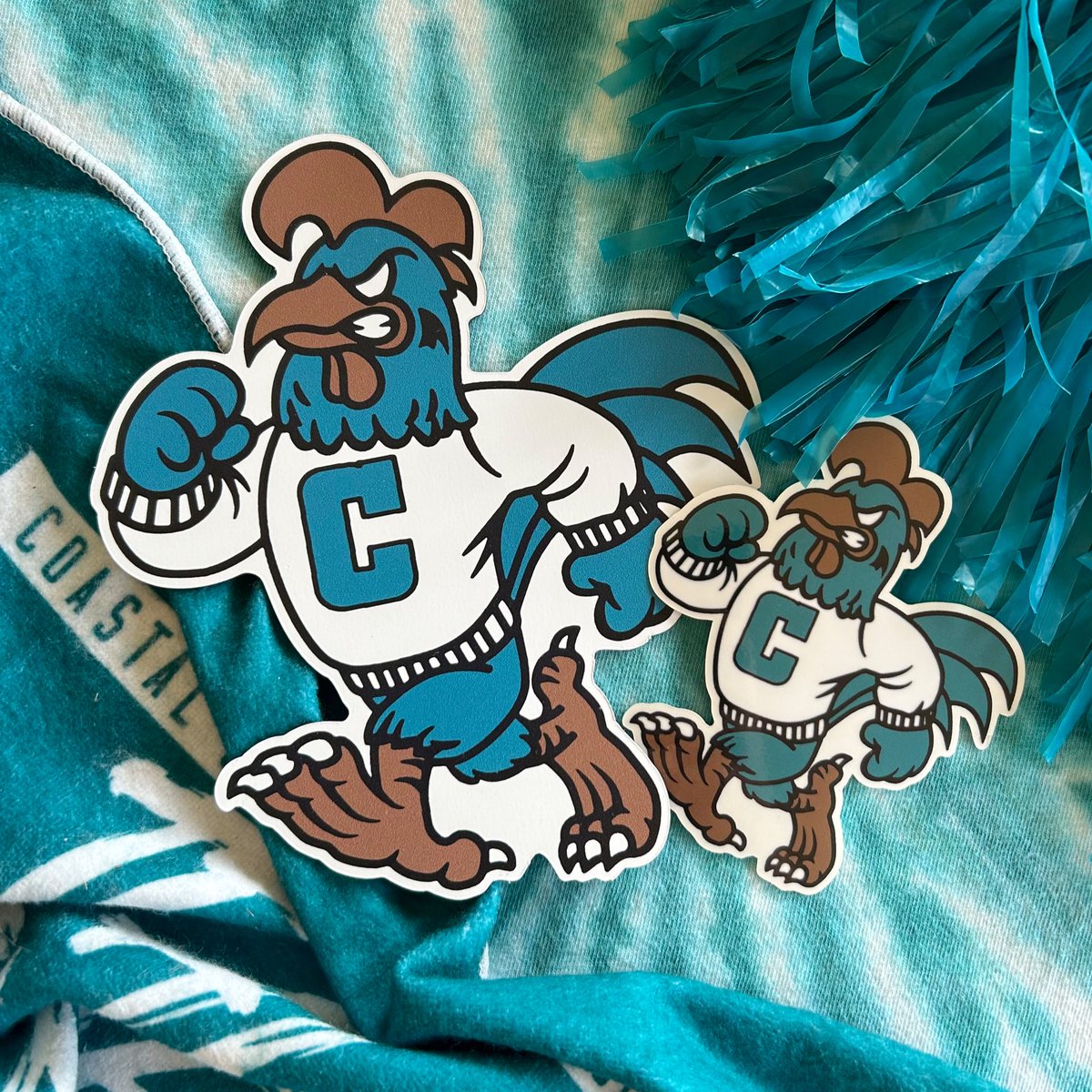 Celebrating the start of Chanticleer Football season! Repost this and one person will win this mascot magnet/sticker set. (Will DM to receive delivery info, may need to follow for messages. Sticker has clear background) #ChantsUp 👌