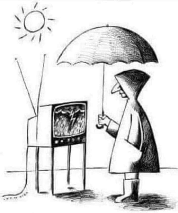 If one "expert" says it's raining and the other says it's sunny, your job is to ignore them both and instead look out the f*cking window.